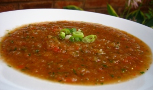 chilled gazpacho soup lowfat recipe